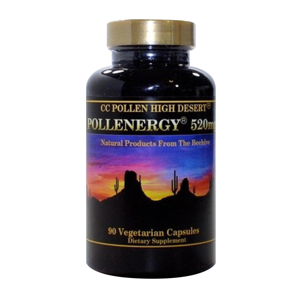 CC Pollen High Desert Pollenergy Vegetarian Capsules, 520 Mg, 90 Ea